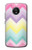 S3514 Rainbow Zigzag Case Cover Custodia per Motorola Moto G5