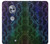 S3366 Rainbow Python Skin Graphic Print Case Cover Custodia per Motorola Moto X4