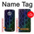 S3366 Rainbow Python Skin Graphic Print Case Cover Custodia per Motorola Moto X4