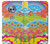 S3407 Hippie Art Case Cover Custodia per Motorola Moto X4