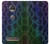 S3366 Rainbow Python Skin Graphic Print Case Cover Custodia per Motorola Moto Z2 Play, Z2 Force