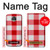 S3535 Red Gingham Case Cover Custodia per Motorola Moto Z2 Play, Z2 Force