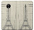 S3474 Eiffel Architectural Drawing Case Cover Custodia per Motorola Moto E4 Plus