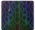 S3366 Rainbow Python Skin Graphic Print Case Cover Custodia per Nokia 5