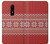 S3384 Winter Seamless Knitting Pattern Case Cover Custodia per OnePlus 6