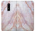 S3482 Soft Pink Marble Graphic Print Case Cover Custodia per OnePlus 6