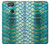 S3414 Green Snake Scale Graphic Print Case Cover Custodia per Sony Xperia XA2 Ultra