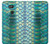 S3414 Green Snake Scale Graphic Print Case Cover Custodia per Sony Xperia XA2