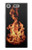 S3379 Fire Frame Case Cover Custodia per Sony Xperia XZ1