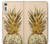 S3490 Gold Pineapple Case Cover Custodia per Sony Xperia XZ