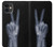 S3101 X-ray Peace Sign Fingers Case Cover Custodia per iPhone 11