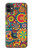 S3272 Colorful Pattern Case Cover Custodia per iPhone 11