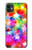 S3292 Colourful Disco Star Case Cover Custodia per iPhone 11