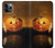 S1083 Pumpkin Spider Candles Halloween Case Cover Custodia per iPhone 11 Pro