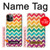 S2362 Rainbow Colorful Shavron Zig Zag Pattern Case Cover Custodia per iPhone 11 Pro