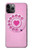 S2847 Pink Retro Rotary Phone Case Cover Custodia per iPhone 11 Pro