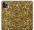 S3388 Gold Glitter Graphic Print Case Cover Custodia per iPhone 11 Pro