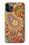 S3402 Floral Paisley Pattern Seamless Case Cover Custodia per iPhone 11 Pro