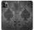 S3446 Black Ace Spade Case Cover Custodia per iPhone 11 Pro Max