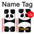 S2085 Panda Minimalist Case Cover Custodia per Samsung Galaxy A10e
