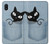 S2641 Pocket Black Cat Case Cover Custodia per Samsung Galaxy A10e
