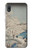 S3350 Utagawa Hiroshige Drum Bridge Yuhi Hill in Meguro Case Cover Custodia per Samsung Galaxy A10e