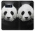 S1072 Panda Bear Case Cover Custodia per Samsung Galaxy S10e