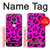 S1850 Pink Leopard Pattern Case Cover Custodia per Motorola Moto G7, Moto G7 Plus