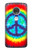 S1870 Tie Dye Peace Case Cover Custodia per Motorola Moto G7, Moto G7 Plus