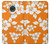 S2245 Hawaiian Hibiscus Orange Pattern Case Cover Custodia per Motorola Moto G7, Moto G7 Plus