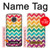 S2362 Rainbow Colorful Shavron Zig Zag Pattern Case Cover Custodia per Motorola Moto G7, Moto G7 Plus