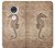 S3214 Seahorse Skeleton Fossil Case Cover Custodia per Motorola Moto G7, Moto G7 Plus