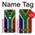 S3464 South Africa Flag Case Cover Custodia per Motorola Moto G7, Moto G7 Plus