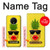 S2443 Funny Pineapple Sunglasses Kiss Case Cover Custodia per OnePlus 7T