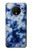 S3439 Fabric Indigo Tie Dye Case Cover Custodia per OnePlus 7T