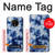 S3439 Fabric Indigo Tie Dye Case Cover Custodia per OnePlus 7T