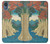 S3348 Utagawa Hiroshige The Monkey Bridge Case Cover Custodia per Motorola Moto E6, Moto E (6th Gen)