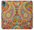 S3402 Floral Paisley Pattern Seamless Case Cover Custodia per Motorola Moto E6, Moto E (6th Gen)