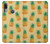 S3258 Pineapple Pattern Case Cover Custodia per Motorola Moto E6 Plus, Moto E6s