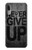 S3367 Never Give Up Case Cover Custodia per Motorola Moto E6 Plus, Moto E6s