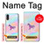 S3203 Rainbow Unicorn Case Cover Custodia per Samsung Galaxy A01