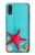 S3428 Aqua Wood Starfish Shell Case Cover Custodia per Samsung Galaxy A01
