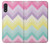 S3514 Rainbow Zigzag Case Cover Custodia per Samsung Galaxy A01