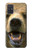 S0840 Grizzly Bear Face Case Cover Custodia per Samsung Galaxy A71