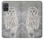 S1566 Snowy Owl White Owl Case Cover Custodia per Samsung Galaxy A71