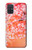 S2543 Japanese Kimono Style Flower Pattern Case Cover Custodia per Samsung Galaxy A71