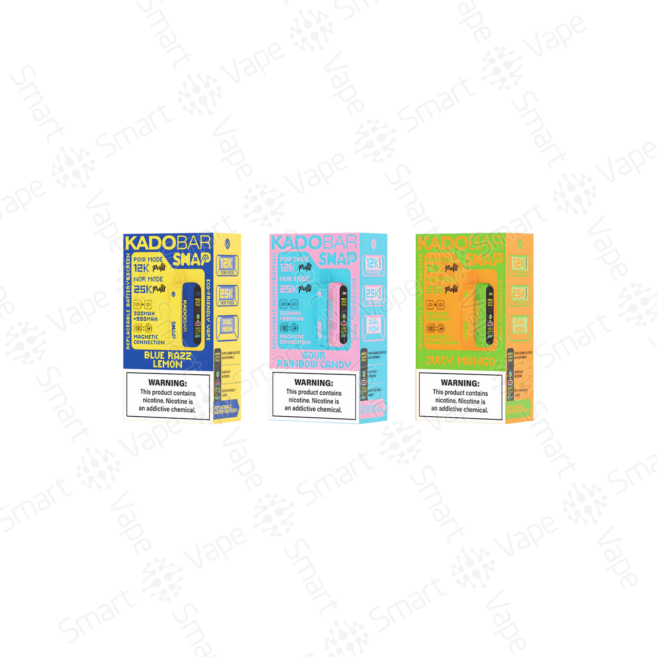 KADO Bar Snap 25K Smart Vape | 25000 puffs | disposable | puffs