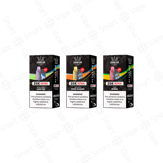 AL Fakher Crown Bar Ultra 25K Puffs Smart Vape - 1