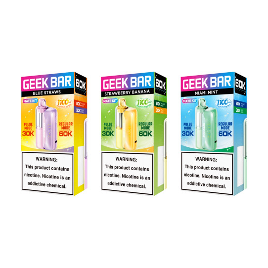 Geek Bar Mate 60K Puffs Kit & Pod Smart Vape
