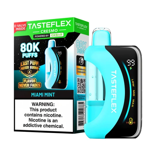 TasteFlex Cresmo 80K Puffs Smart Vape